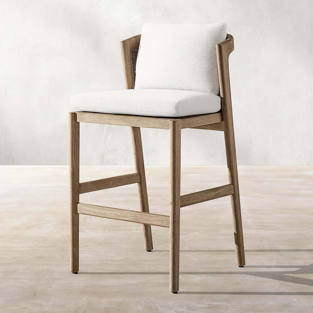 Malta Teak Bar Chair-2
